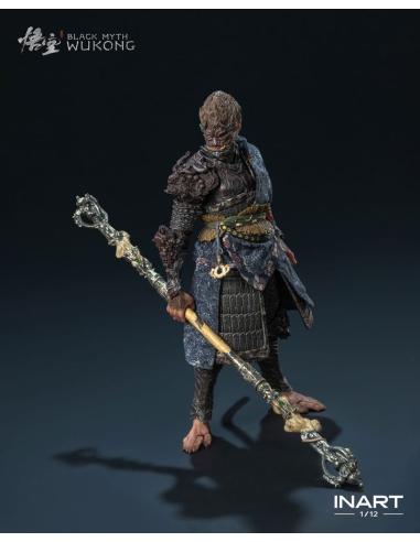 Queen Studios Black Myth: Wukong Figura 1/12 The Destined One in the Bronze Armor Set Standard Ver. 16 cm