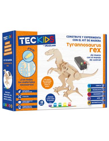 BOOKIT Maqueta Tyrannosaurus Rex madera