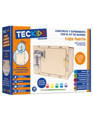 BOOKIT Maqueta Caja Fuerte madera