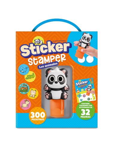 PLAYTIME Kit Sticker Stamper Animales