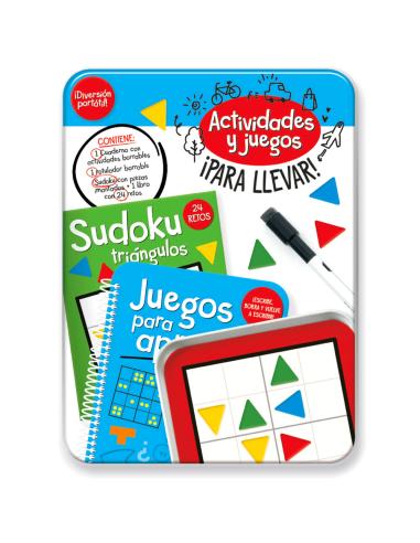 PLAYTIME Kit Actividades Portatil Retos de Ingenio español