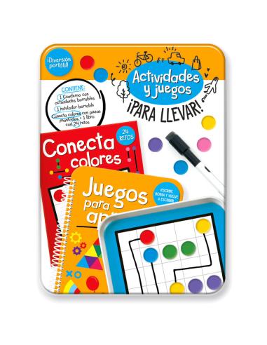 PLAYTIME Kit Actividades Portatil Conecta Colores español