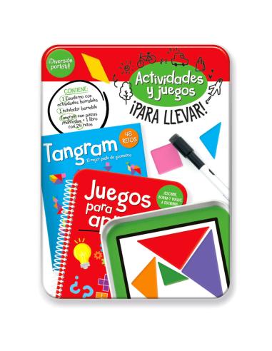 PLAYTIME Kit Actividades Portatil Tangram español