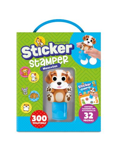 PLAYTIME Kit Sticker Stamper Mascotas