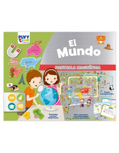 PLAYTIME Pantalla Magnetica El Mundo español