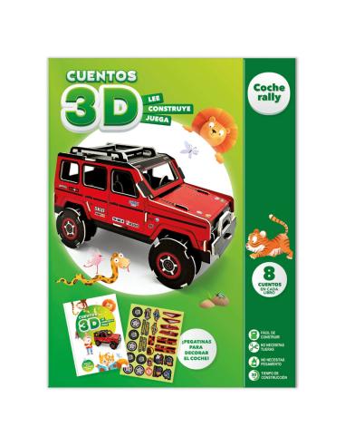 PLAYTIME Cuento Imaginar y Consruir 3D Coche Rally español
