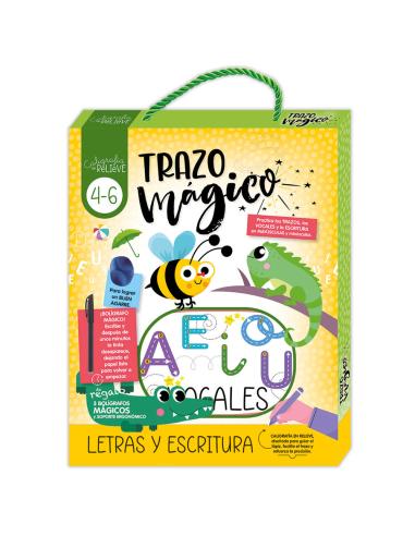 PLAYTIME Set Caligrafia Relieve Letras y Escritura español