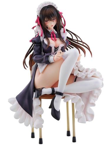 DMM Factory Hanikami Kanojo Estatua PVC 1/6 Maid Maison Kasane Minazumi Illustration by Piromizu 21 cm