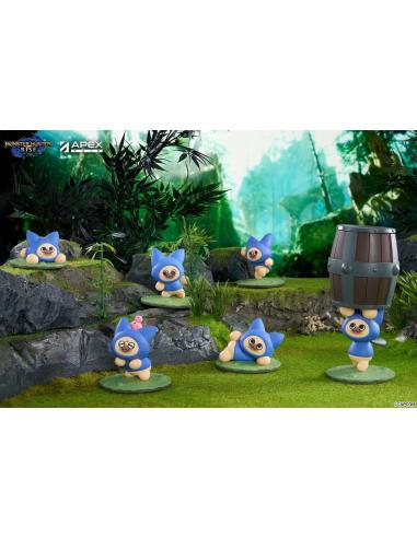 APEX Monster Hunter Rise Pack de 6 Figuras Felyne Cat