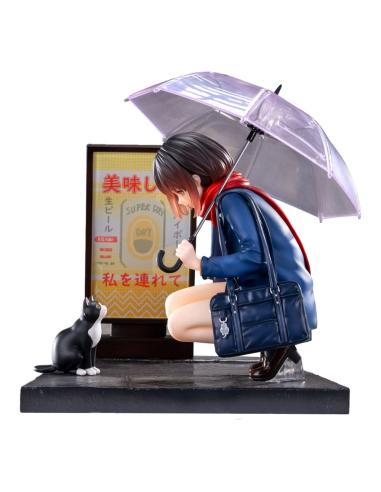 Eusun Original Character Estatua 1/7 Rainy Day - Meeting Illustrated by Catzz 16 cm