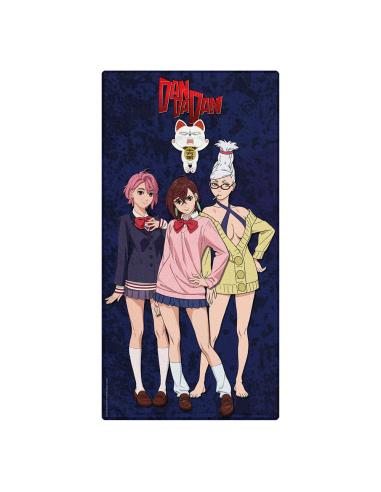 Sakami Merchandise Dandadan Toalla Momo, Aira, Seiko 150 x 75 cm
