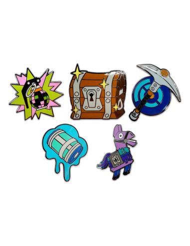 Youtooz Fortnite Chapas esmaltadas Set 3 cm (6)