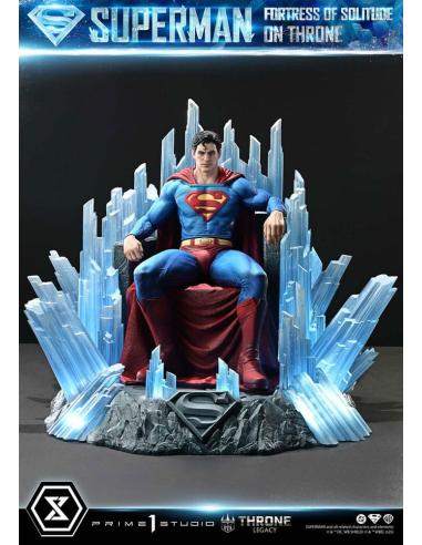 Prime 1 Studio DC Comics Estatua 1/4 Throne Legacy Collection Superman Fortress of Solitude on Throne (Design by Gabriele Dell'O