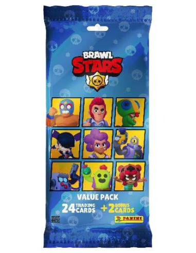 Pack grande de la colección Panini Brawl Stars