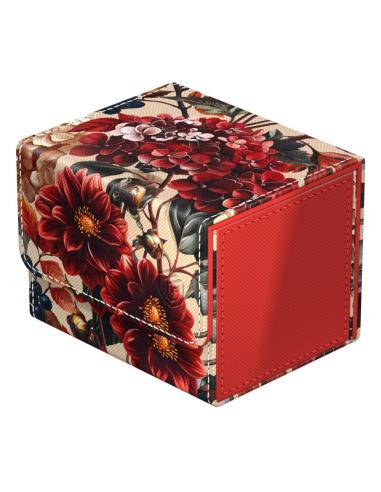 Caja para mazos Xenoskin floral — Brezo otoñal