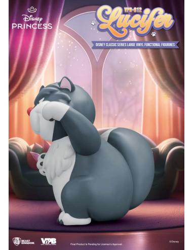Hucha grande de vinilo de Lucifer (Disney)