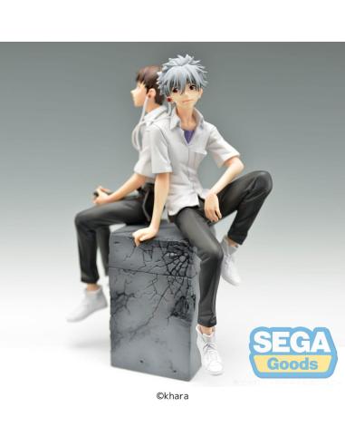 Estatua de PVC de Shinji y Kaworu (Evangelion)