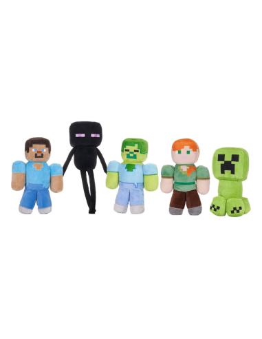 Serie de figuras de peluche de Minecraft de 30 cm