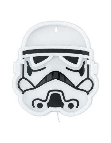 Lámpara de pared LED de neón de Stormtrooper