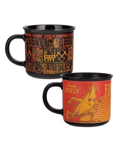 Taza de Fortnite que cambia de color con el calor