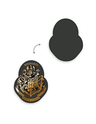 Cojín de Harry Potter con el escudo de Hogwarts
