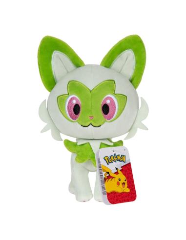 Peluche Sprigatito Pokémon Jazwares 20 cm