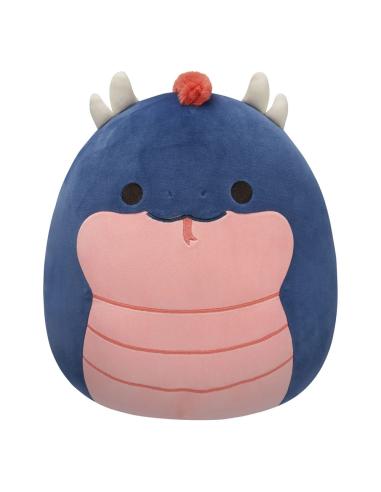 Peluche Squishmallow Basilisco azul marino 30 cm