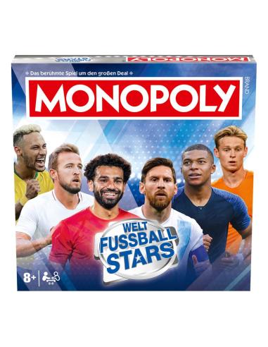 Weltfussballstars Monopoly juego de mesa alemán
