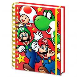 Cuaderno A5 Super Mario Bros Nintendo - Imagen 1
