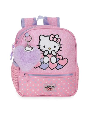 Bolsa Hello Kitty con corazones y lunares