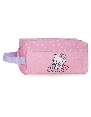 Bolsa Hello Kitty con corazones y lunares