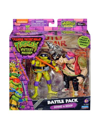 Figuras de acción: Donatello contra Bebop