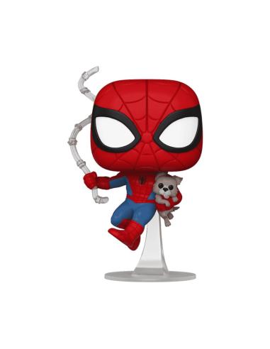 Funko POP de Spider-Man con sándwich