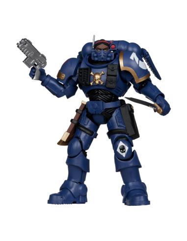 Ultramarines Phobos armored Lieutenant figure