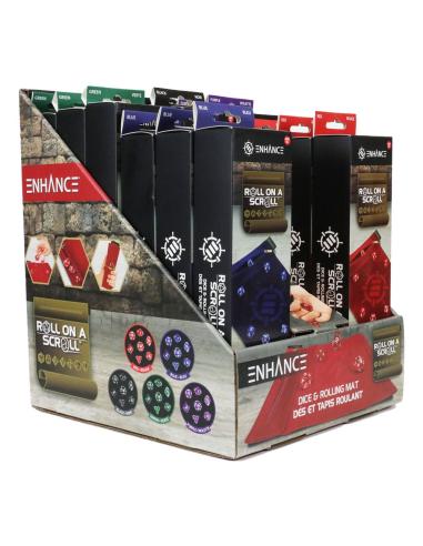 Enhance Enhance Tabletop Roll on a Scroll Bolsa con dados Surtido (15)