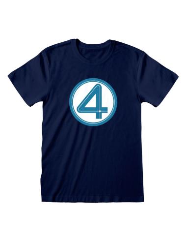 Heroes Inc Fantastic 4 Camiseta Emblem talla XL