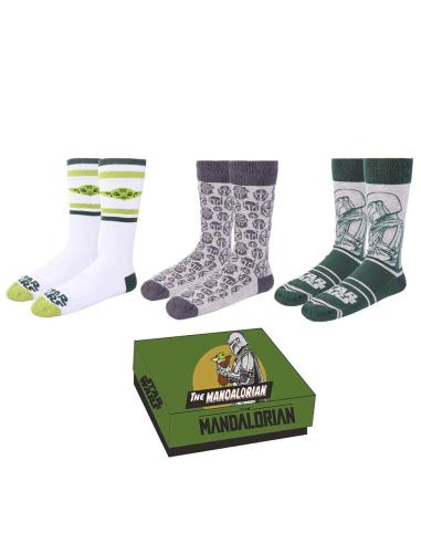 CERDÁ Set 3 calcetines Mandalorian Star Wars
