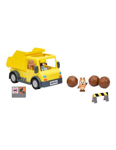 FAMOSA Camion Volquete + figuras Bluey