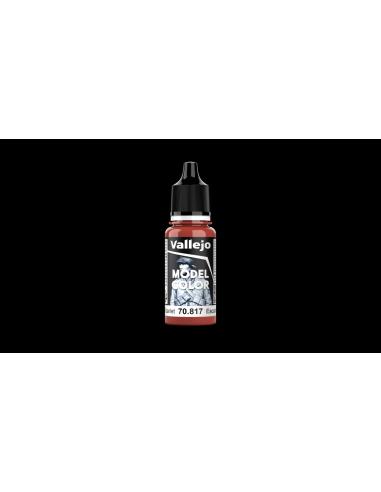 Vallejo Pintura para modelismo Escarlata 17 ml