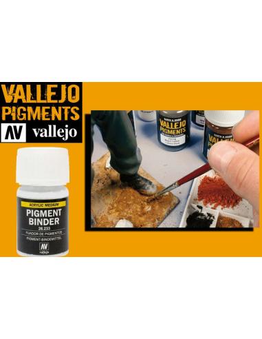 Botella de medio aglutinante para pigmentos Vallejo