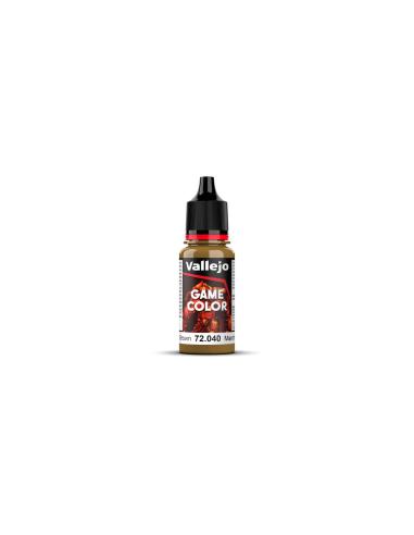 Pintura para modelismo Vallejo Marrón cuero
