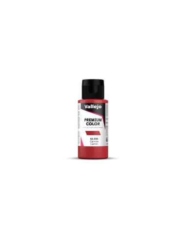 Botella de pintura para aerógrafo Vallejo Carmesí