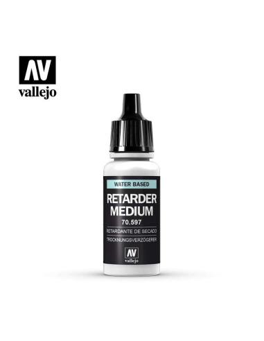 Vallejo medio retardador de secado