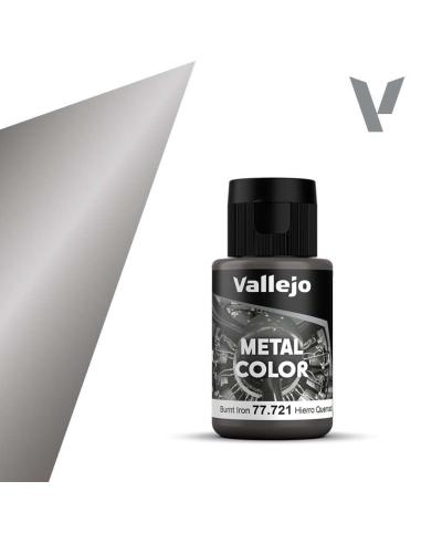 Pintura metálica para modelismo color hierro quemado