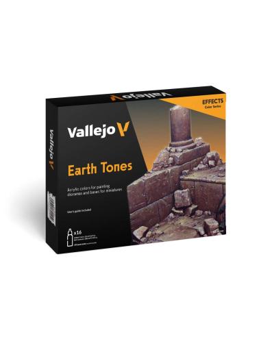 Set de pintura Tonos Tierra de Vallejo