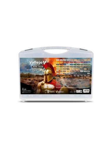 Set básico de pinturas Vallejo para modelismo