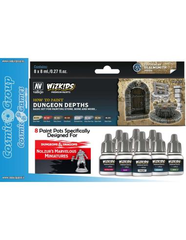 Escenografía Dungeon Depths de Vallejo Wizkids