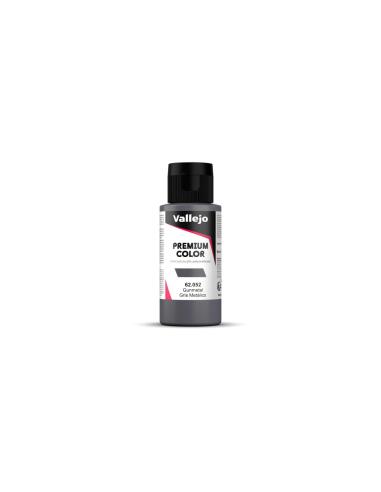 Pintura para aerógrafo Vallejo Gunmetal 62052