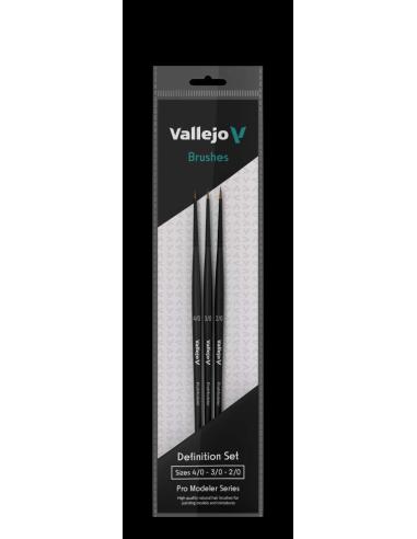 Juego de pinceles Vallejo Pro Definition