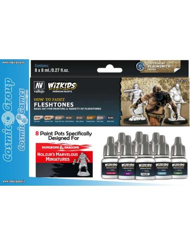 Vallejo Wizkids pinturas de tonos de piel